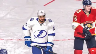 Florida Panthers vs Tampa Bay Lightning Game 1 2nd Round Stanley Cup Playoffs Highlights NHL 22 PS5