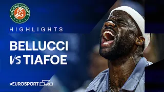 Mattia Bellucci vs Frances Tiafoe | Round 1 | French Open 2024 Highlights 🇫🇷