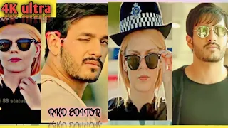 Excuse Me Miss Whatsapp Status | Mr. Majnu Status | Boy Attitude Status l kissing status video |