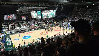 Tasmania JackJumpers NBL First Win Celebrations