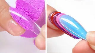 #591 12+ Creative Nail Design Compilation | Simple Color Nails Art Ideas | Nails Inspiration