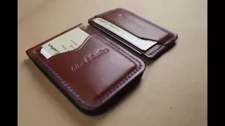 Money Clip Combo Chestnut Bridle Leather