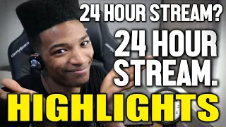 ETIKA TRIES TO DO A 24 HOUR STREAM [FULL Stream Highlights]