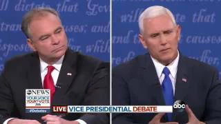 Vice Presidential Debate Full Highlights | Kaine, Pence Discuss VP Qualifications