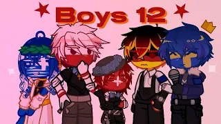 BOYS 12 // Ft. Some European countries  Countryhumans