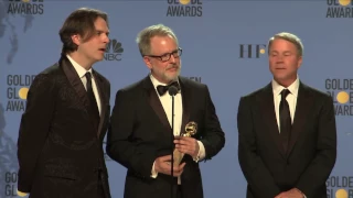 Golden Globes 2017 Zootopia Backstage Interview | ScreenSlam