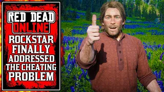 Rockstar FINALLY Addressed Red Dead Online CHEATERS... (New RDR2 Update)