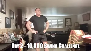 Day 2 | Every Swing of the 10,000 Swing Challenge