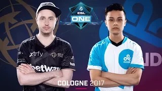 CS:GO - NiP vs. Cloud9 [Cache] Map 2 - Quarterfinal - ESL One Cologne 2017