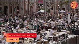 BOULEVARD OF BROKEN DREAMS - GREEN DAY - 8º EDIÇÃO DA ORQUESTRA DE BATERIAS