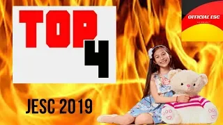 Junior Eurovision 2019 – Top 4 [Belarus 🇧🇾 | Spain 🇪🇸]