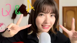 ASMR 🌺🌼 質問コーナー 🌻🌷