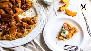 Peach Tarte Tatin Recipe - HoneysuckleCatering