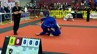 Jeff Messina with a Wicked Armbar - IBJJF Dallas Open 2012