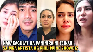 FULL STORY sa PANLALAIT ni Zeinab Harake sa mga SIKAT na ARTISTA sa INDUSTRIYA ng Showbiz!!