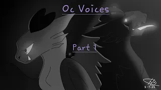 Voices of my Ocs // Violett 💜 Gerku ❤ Nilakshi 💙// Part 1