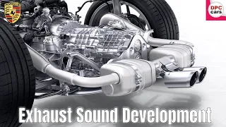 Porsche 718 Boxster and Cayman Type 982 Exhaust Sound Development