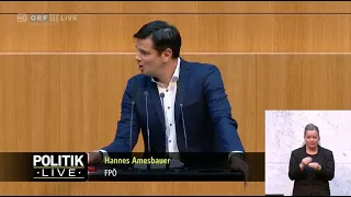 Hannes Amesbauer - Abschaffung der ORF-Zwangssteuer! - 17.4.2024