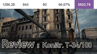 World of Tanks // REVIEW: Konštrukta T-34/100