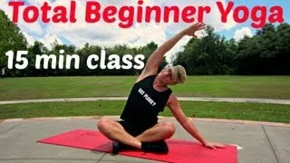 15 min Yoga for Complete Beginners Class with Sean Vigue