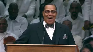 Louis Farrakhan speaking at Rev. Clay Evans Celebration Of Life!