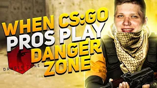 HILARIOUS CS:GO PRO PLAYS IN DANGER ZONE! (FUNNY&BEST MOMENTS)