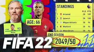 I SIMULATED to *2050* in FIFA 22 Career Mode! (I BROKE FIFA..... 🛠️)
