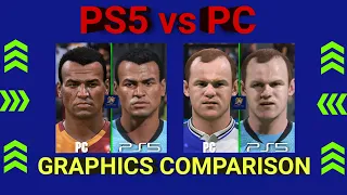 FIFA 22 PS5 vs PC Players Graphics Comparison (Next-Gen vs Current-Gen)