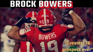 BROCK BOWERS rookie profile | “The greatest TE prospect ever”
