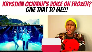 REACTION TO Krystian Ochman - "Frozen" Finale FROM The Voice of Poland