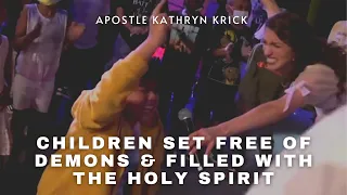 CHILDREN WERE SET FREE OF DEMONS, RECEIVED IMPARTATION & WALKED IN THE POWER OF GOD