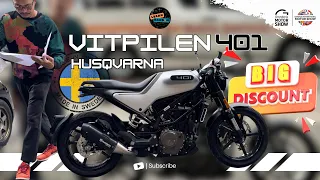 Husqvarna Vitpilen 401 - Big Discount! | LEARN RANDOM