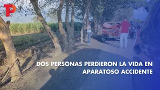 Dos personas perdieron la vida en aparatoso accidente I 08.05.2023 I TP Noticias