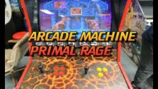 Primal Rage Arcade Machine