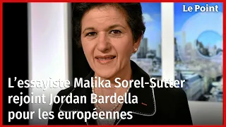 L’essayiste Malika Sorel-Sutter rejoint Jordan Bardella pour les européennes