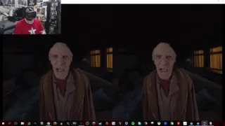Watching "The Conjuring 2" Trailer in VR with the HTC Vive