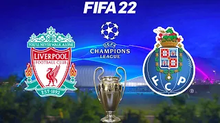 FIFA 22 | Liverpool vs FC Porto - Champions League 2021/22 - Full Match & Gameplay