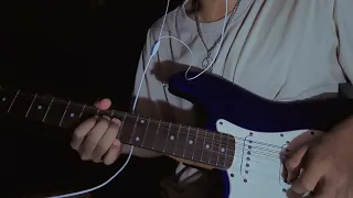 when i was your man - bruno mars (electric guitar cover)