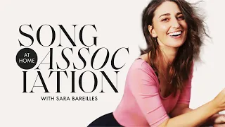 Sara Bareilles Sings Elton John, Shania Twain, and "Brave" in a Game of Song Association | ELLE