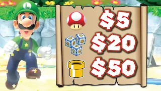 Mario Party Superstars but REAL MONEY Buys Items (And Luigi does Absolutely Nothing)