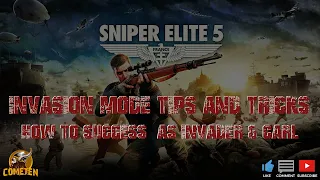 Sniper Elite 5 - Invasion Mode Tips and Tricks - Invader & Carl