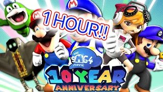 SMG4 10 YEAR ANIVERSARY SONG!! 1 HOUR EDITION!