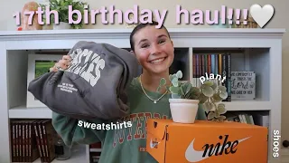 17th birthday haul!!!🩷