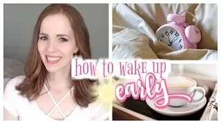 HOW TO WAKE UP EARLY & BE A MORNING PERSON 🌞5 Practical Ways to Wake Up Early & Not Feel Tired