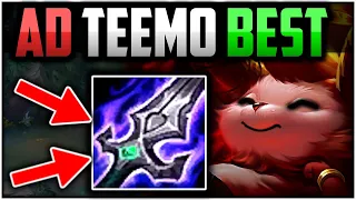 AD TEEMO IS BEST (HUGE POWER SPIKE) | How to Play AD Teemo Guide Season 13 + Best Build/Runes