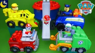 Paw Patrol IONIX Toys Chase Rubble Best Toddler Building Blocks Lookout Tower Playset Toys