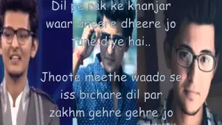 Darshan Raval   Naram Naram Lyrics   YouTube