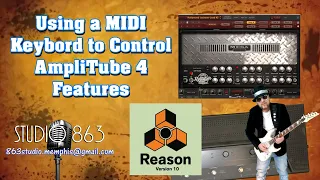 Control AmpliTube 4 Features w MIDI Keyboard