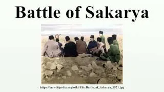 Battle of Sakarya