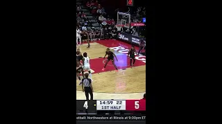 Caleb McConnell Shakes 2 Defenders and Gets the Bucket vs. Maryland | Rutgers Men's Basketball